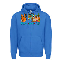 True Royal peace love fall ado Zipper Hoodie - AdoDesignShop