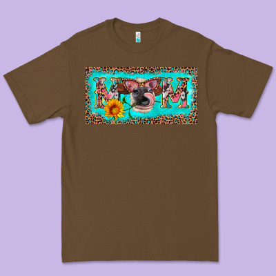 Mom Heifer License Plate Premium Tee Designed By Artiststas