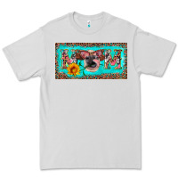 Dove Grey mom heifer license plate Premium Tee - Artiststas