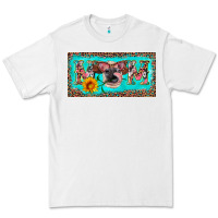White mom heifer license plate Premium Tee - Artiststas