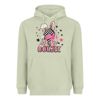 Matcha boujee checkered easter bunny egg trending Heavyweight Hoodie - MaliasSmallBusiness