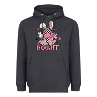 Smoke boujee checkered easter bunny egg trending Heavyweight Hoodie - MaliasSmallBusiness