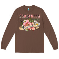 Chestnut fearfully and wonderfully created Long Sleeve Tee - JahusDesignShop