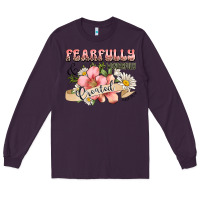 Plum fearfully and wonderfully created Long Sleeve Tee - JahusDesignShop