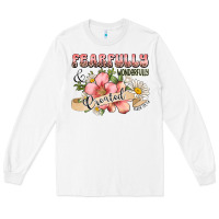 White fearfully and wonderfully created Long Sleeve Tee - JahusDesignShop