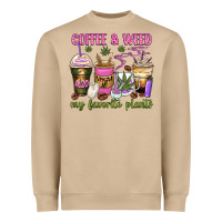 Mushroom coffee and weed my favorite plants Heavyweight Sweatshirt - Zillion Design Studio