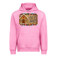 Fuchsia Pink Let it snow Urban Hoodie - Bettercallsaul
