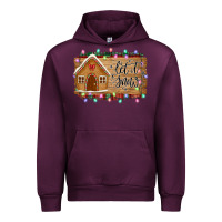 Mauve Wine Let it snow Urban Hoodie - Bettercallsaul