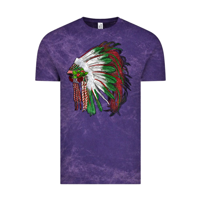 Christmas Indian Feather Headdress Vintage Tee by RanaPortraitStore | Teevron
