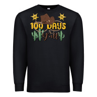 Black 100 days y'all Premium Sweatshirt - MaliasSmallBusiness