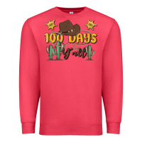 Cardinal 100 days y'all Premium Sweatshirt - MaliasSmallBusiness
