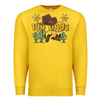 Lemon 100 days y'all Premium Sweatshirt - MaliasSmallBusiness
