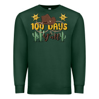 Sports Green 100 days y'all Premium Sweatshirt - MaliasSmallBusiness