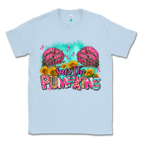 Dusty Blue save the pumpkins Classic Tee - AdoDesignShop