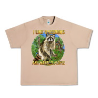 Burro i like raccoons and 3 people Urban Heavy Tee - BarkalooDesign