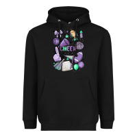 Black cheer mom Heavyweight Hoodie - MaliasSmallBusiness