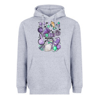 Heather Grey cheer mom Heavyweight Hoodie - MaliasSmallBusiness