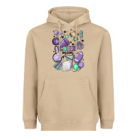 Mushroom cheer mom Heavyweight Hoodie - MaliasSmallBusiness