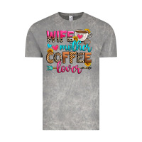 Cloud Rock wife mother coffee lover Vintage Tee - Zillion Design Studio