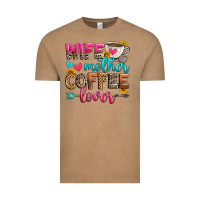 Vintage Coffee wife mother coffee lover Vintage Tee - Zillion Design Studio