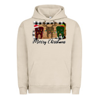 Pigment French Oak Merry Christmas Teeth Urban Hoodie - Bettercallsaul