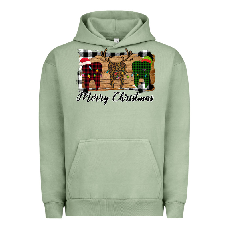 Merry Christmas Teeth Urban Hoodie by Bettercallsaul | Teevron