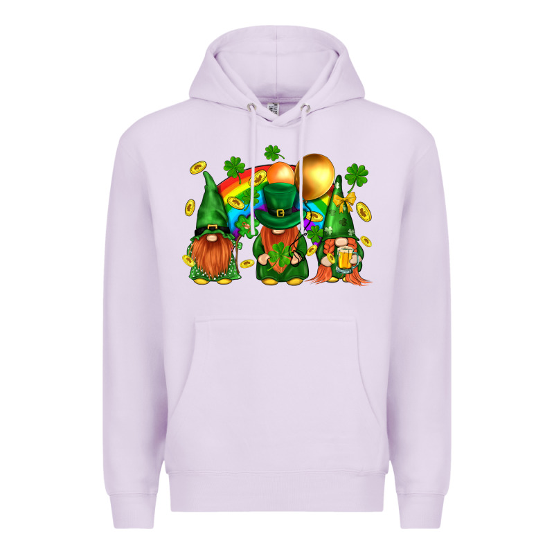 St. Patricks  Gnomies With Rainbow Premium Hoodie by BundleAndBundleShop | Teevron