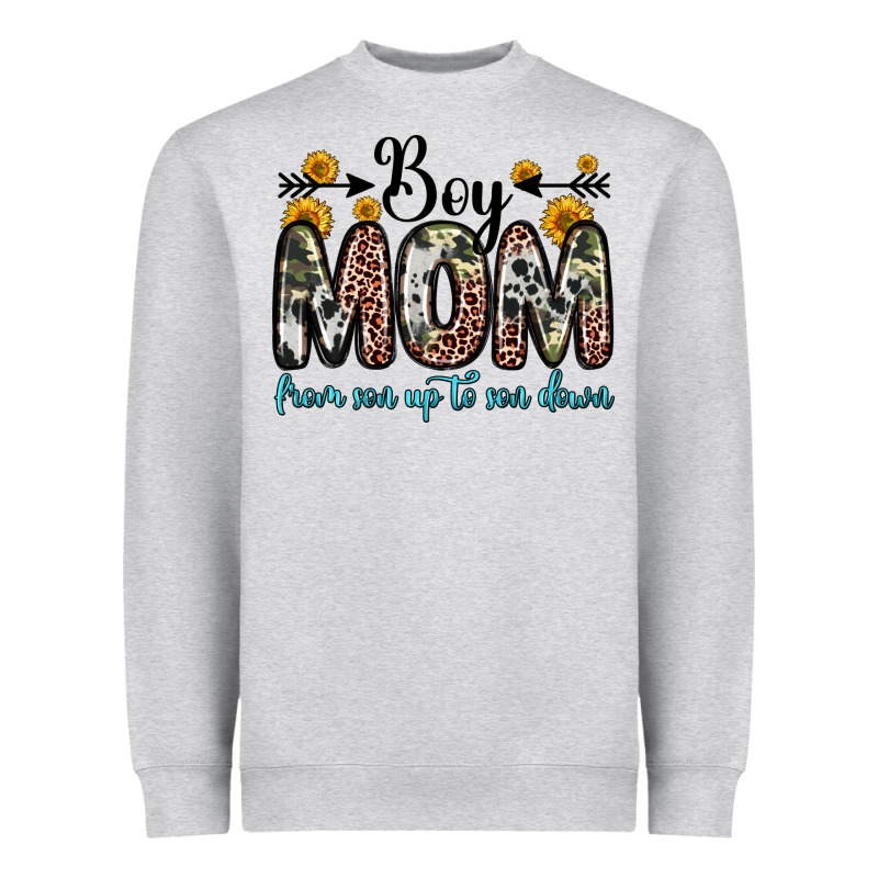 Boy Mom From Son Up To Son Down Heavyweight Sweatshirt by Zillion Design Studio | Teevron