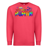 Cardinal we are all human Premium Sweatshirt - MaliasSmallBusiness
