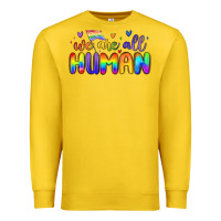 Lemon we are all human Premium Sweatshirt - MaliasSmallBusiness