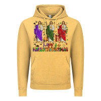 Vintage Mustard san judas happy  hallothanksmas Vintage Hoodie - JahusDesignShop