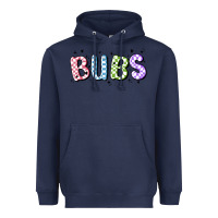 Navy bubs Heavyweight Hoodie - MaliasSmallBusiness