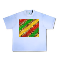 Grape Ice African colors leopard Urban Heavy Tee - Zillion Design Studio