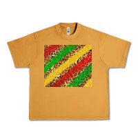 Peanut Butter African colors leopard Urban Heavy Tee - Zillion Design Studio