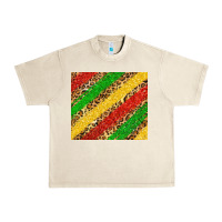 Sandshell African colors leopard Urban Heavy Tee - Zillion Design Studio