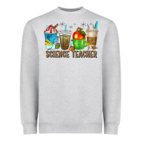 Heather Grey science teacher coffee cups Heavyweight Sweatshirt - texasbilliewilder