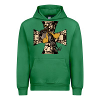 Emerald Leopard Bucking Bronco Urban Hoodie - Bettercallsaul