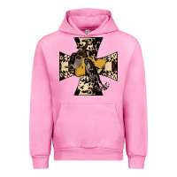 Fuchsia Pink Leopard Bucking Bronco Urban Hoodie - Bettercallsaul
