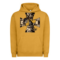 Pigment Peanut Butter Leopard Bucking Bronco Urban Hoodie - Bettercallsaul