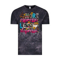 Cloud Black more espresso less depresso Vintage Tee - Zillion Design Studio