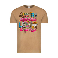 Vintage Camel more espresso less depresso Vintage Tee - Zillion Design Studio