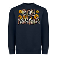 Navy boy mama Heavyweight Sweatshirt - Zillion Design Studio