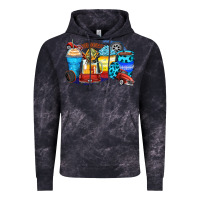 Cloud Black truck coffee cups Vintage Hoodie - Zillion Design Studio