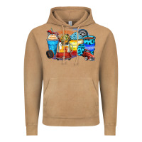 Vintage Camel truck coffee cups Vintage Hoodie - Zillion Design Studio