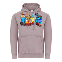 Vintage Zinc truck coffee cups Vintage Hoodie - Zillion Design Studio