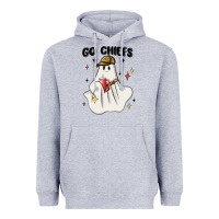 Heather Grey go chiefs boujee sports ghost stanley Heavyweight Hoodie - MaliasSmallBusiness