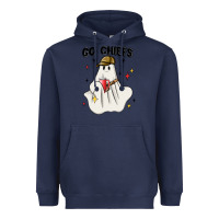 Go Chiefs Boujee Sports Ghost Stanley Heavyweight Hoodie | Teevron