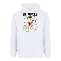 White go chiefs boujee sports ghost stanley Heavyweight Hoodie - MaliasSmallBusiness