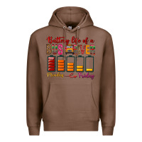 Chestnut Battery Life Of A Bus Driver Premium Hoodie - BundleAndBundleShop