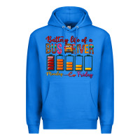 True Royal Battery Life Of A Bus Driver Premium Hoodie - BundleAndBundleShop